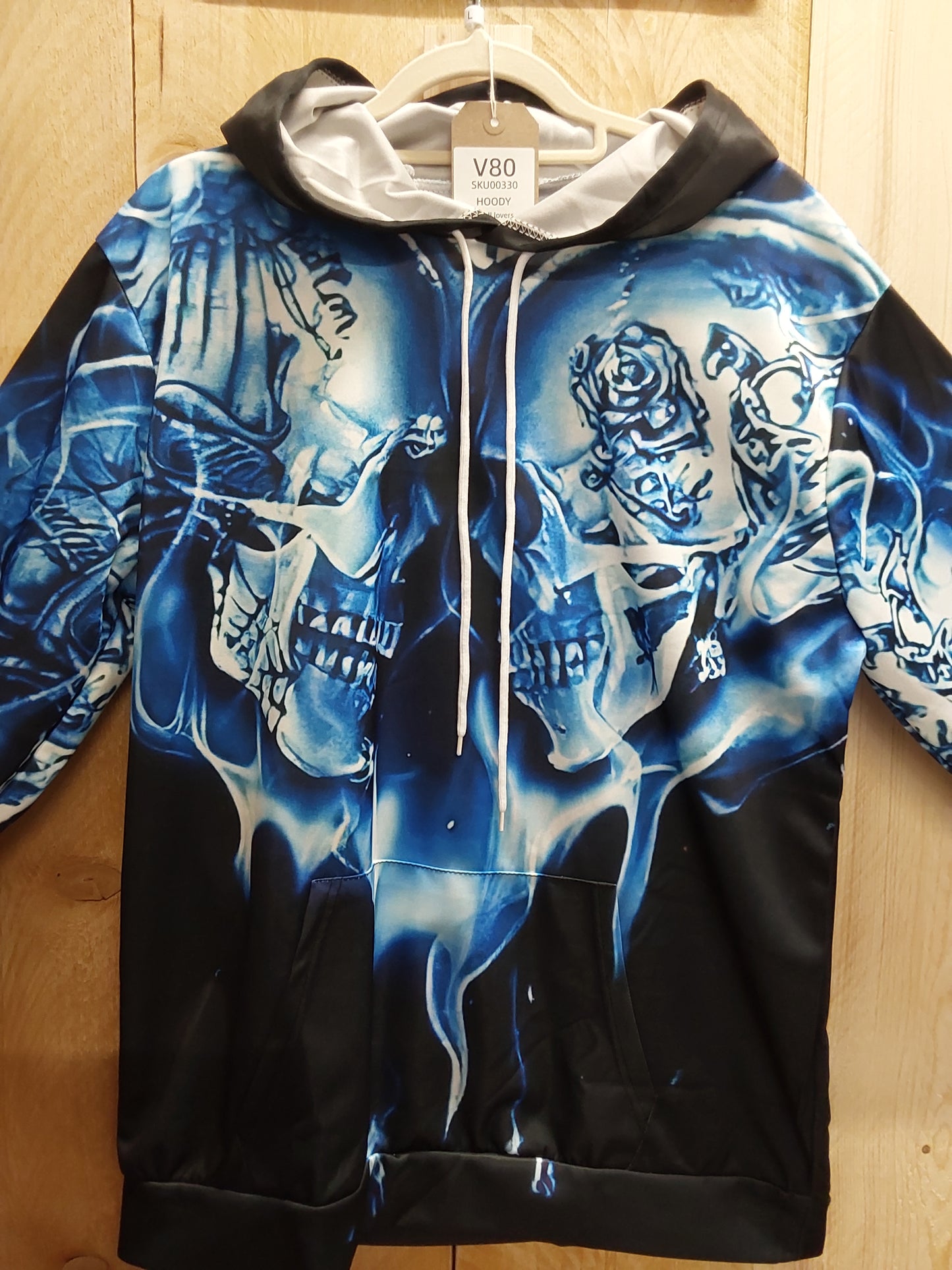 Skull Lovers Hoody (ADULT Size LARGE)