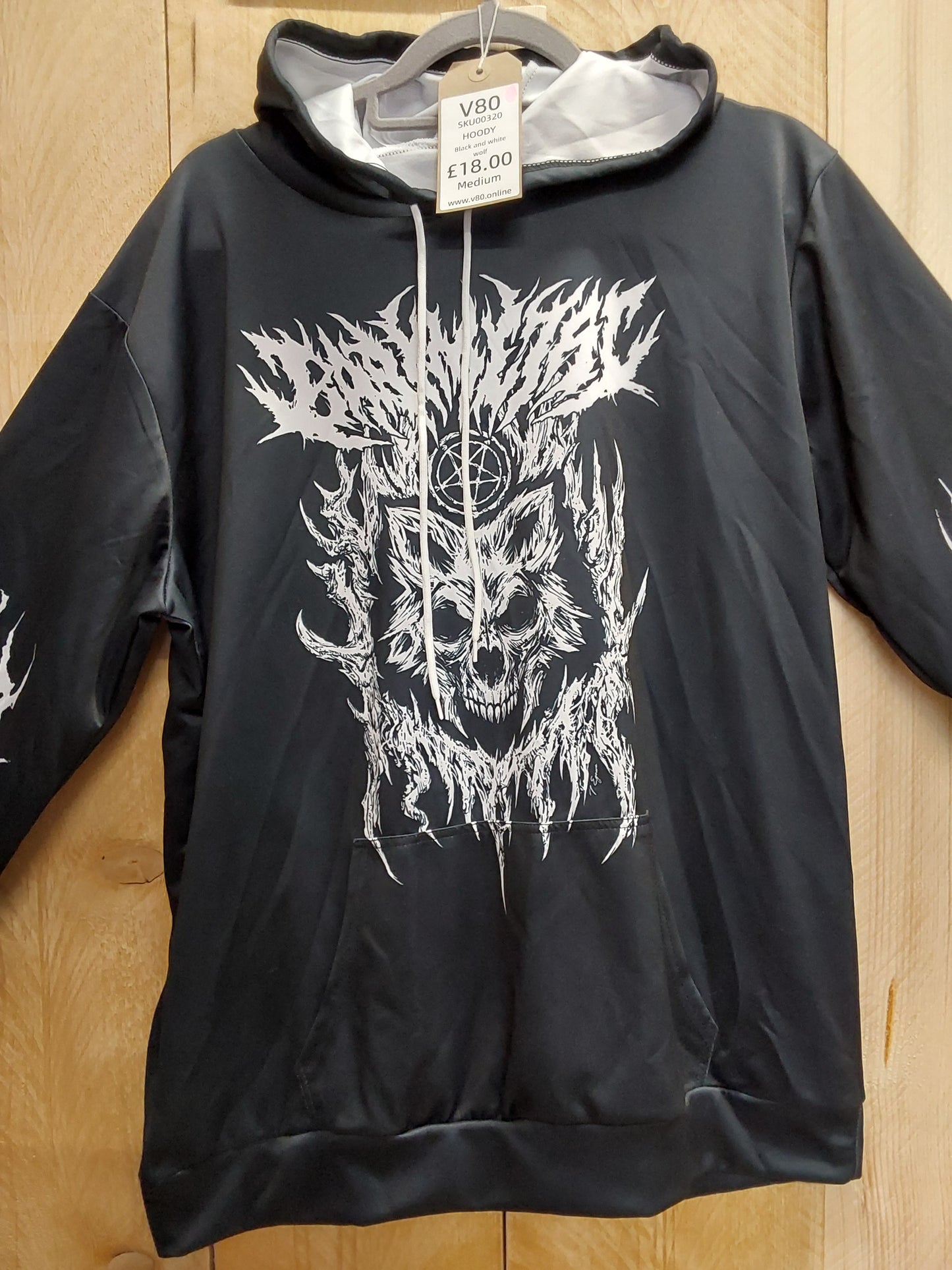 Demon Wolf Hoody (ADULT Size MEDIUM)