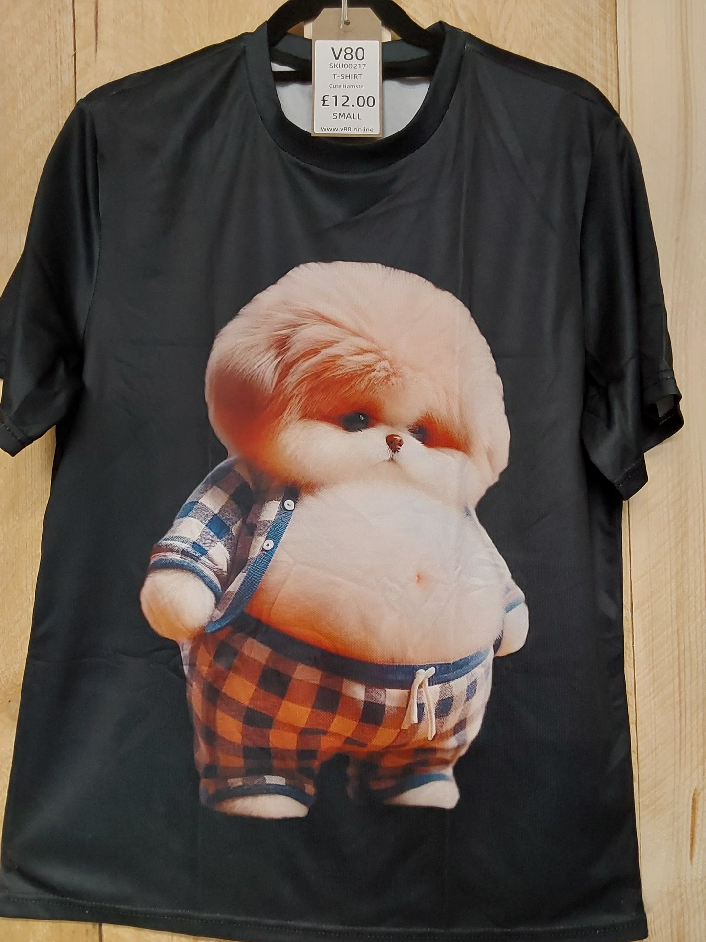 Cute Hamster T-Shirt (ADULT Size S)