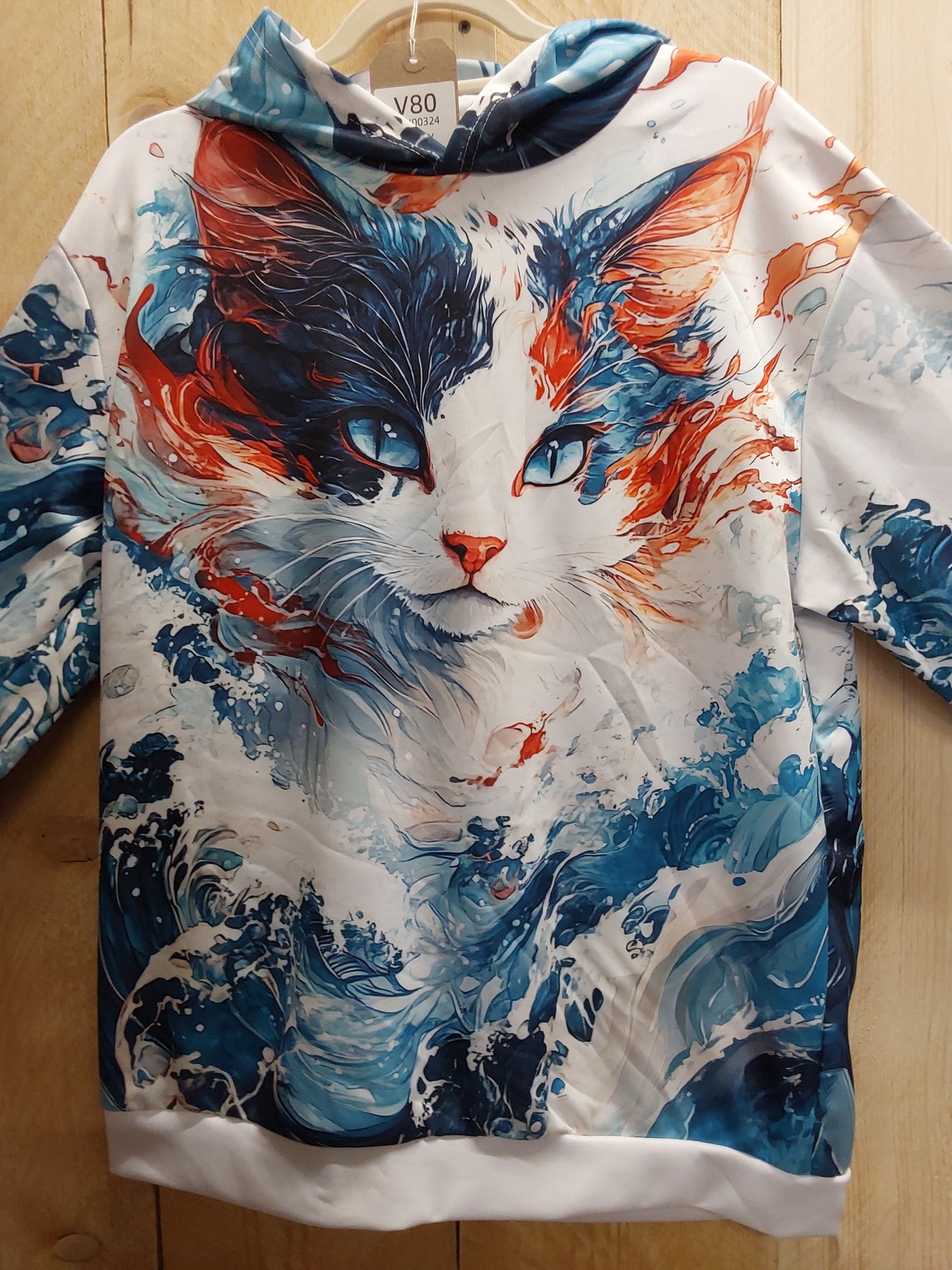 Sea Cat Hoody (ADULT Size LARGE)