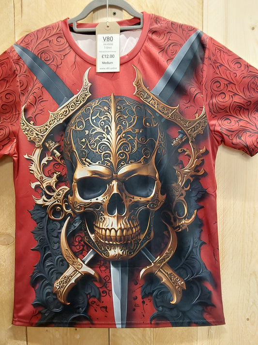 Skull & Sword T-Shirt (ADULT Size M)