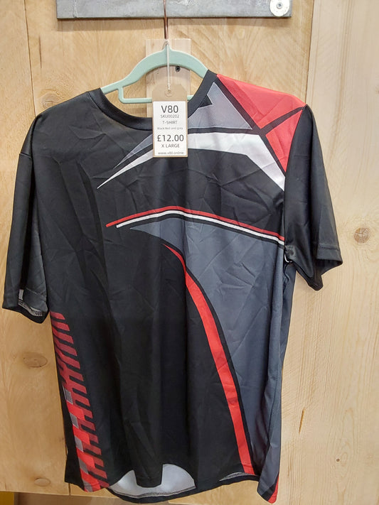 Black red and grey X-LARGE t-shirt