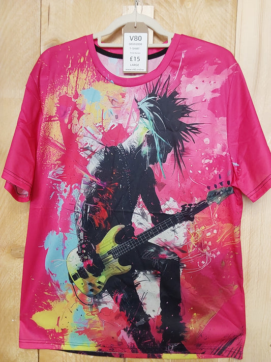 Pink Rocker T-Shirt