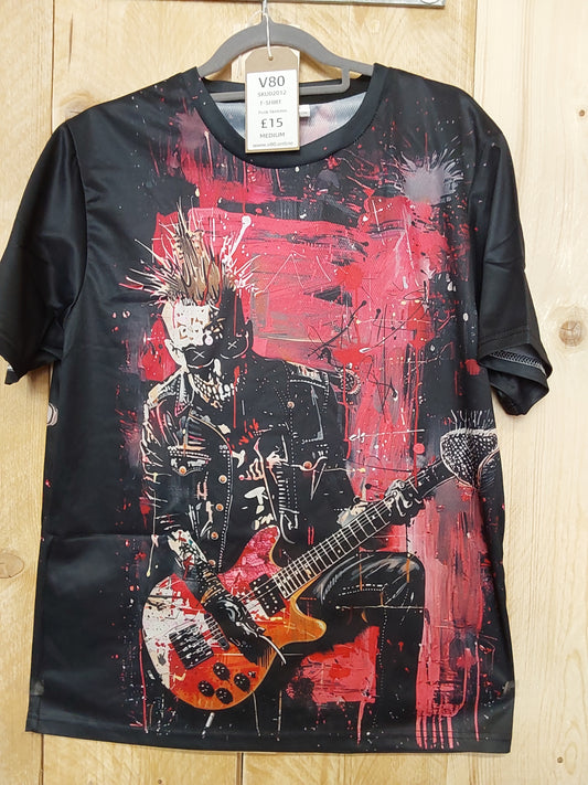 Punk Skeleton T-Shirt
