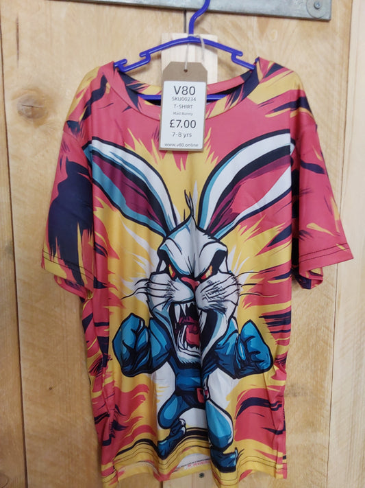 Mad bunny 7-8 yrs t-shirt