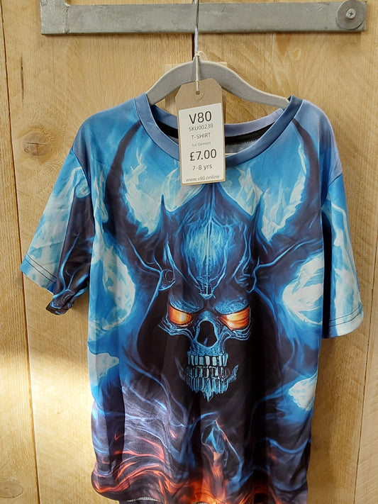 Ice demon kids 7-8 t-shirt