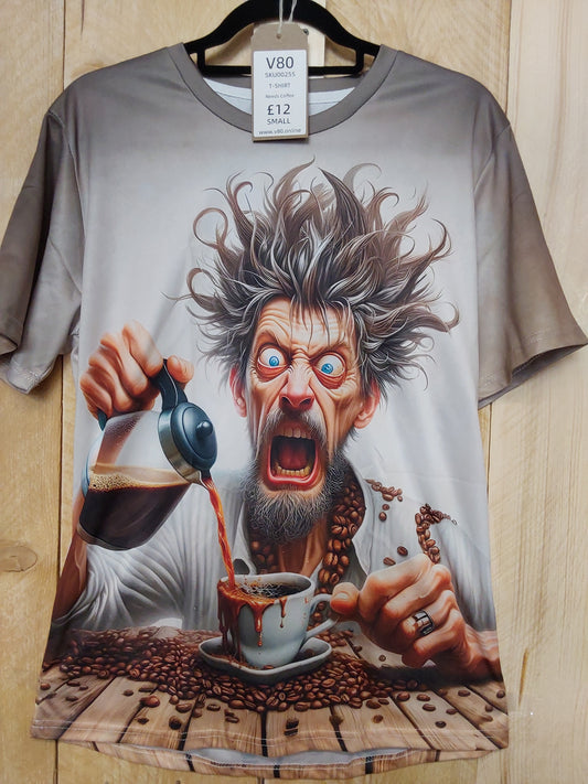 Need Coffee T-Shirt (ADULT Size SMALL)