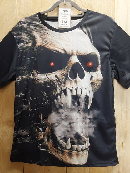 Demon Skull T-Shirt (ADULT Size M)