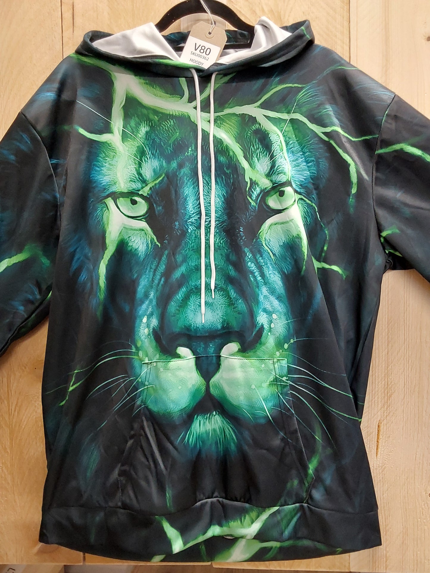Green Lion Hoody (ADULT Size XXL)