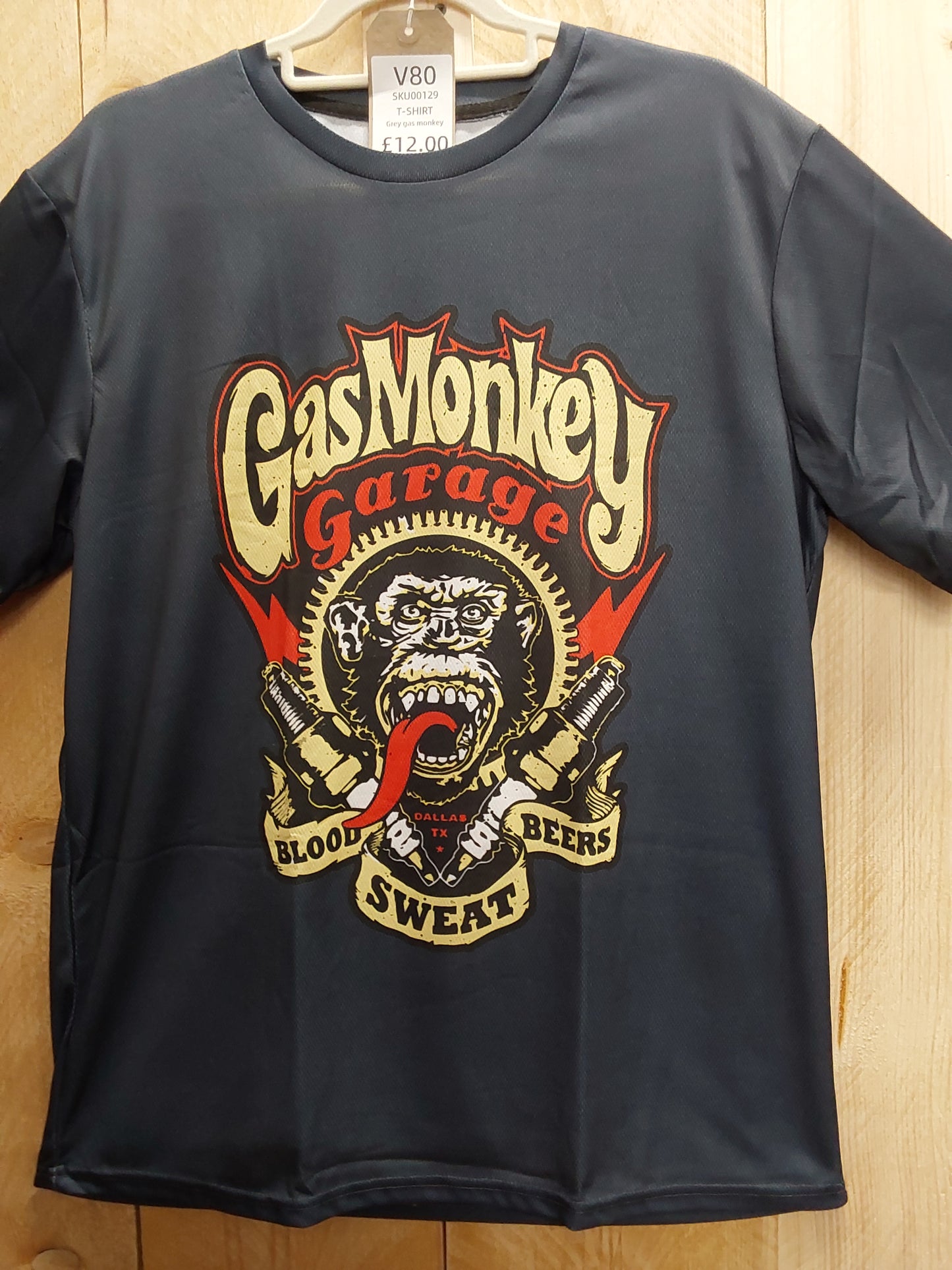 Gas Monkey T-Shirt (ADULT Size LARGE)