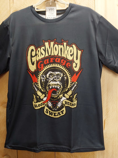 Gas Monkey T-Shirt (ADULT Size LARGE)
