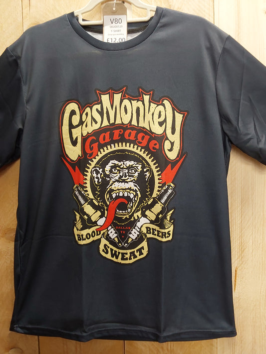 Gas Monkey T-Shirt (ADULT Size LARGE)