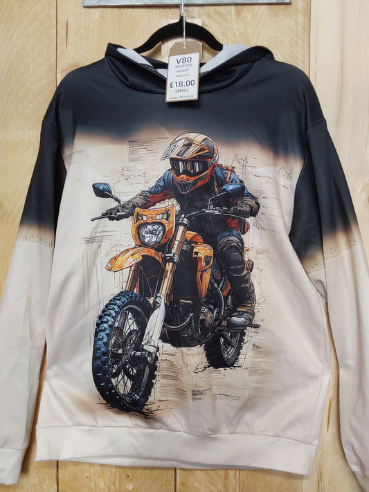 Motorbike Hoody (ADULT Size SMALL)