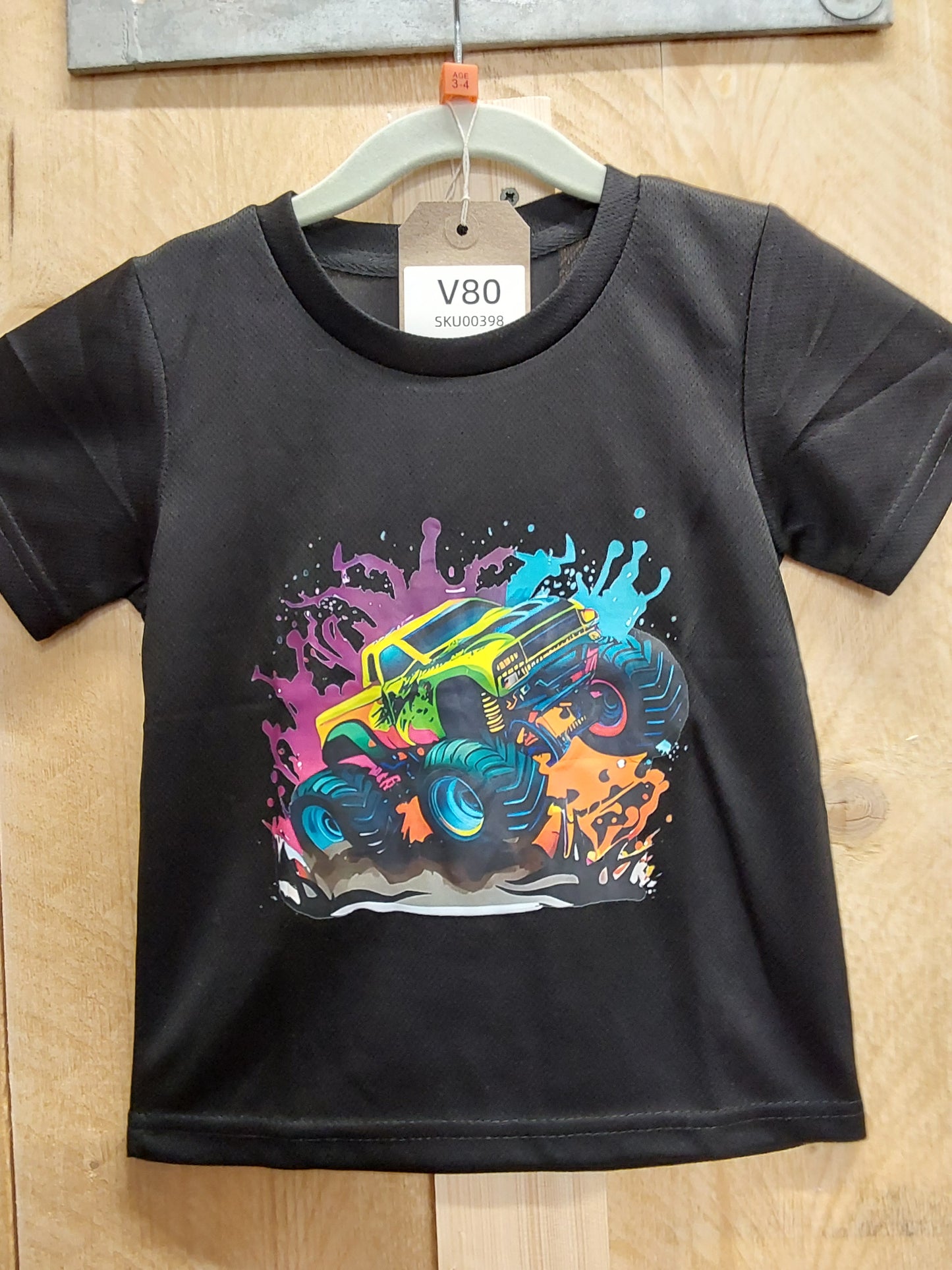 Monster Truck T-Shirt (KIDS Size 3-4yrs)