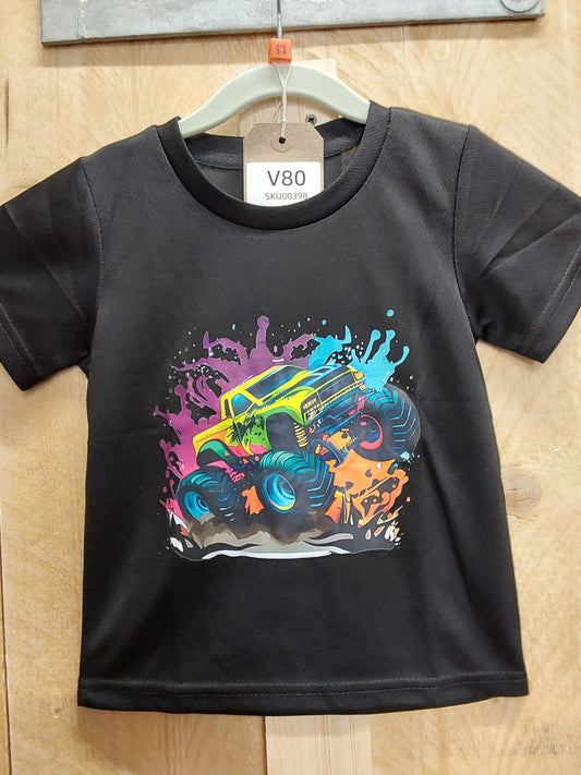 Monster Truck T-Shirt (KIDS Size 3-4yrs)