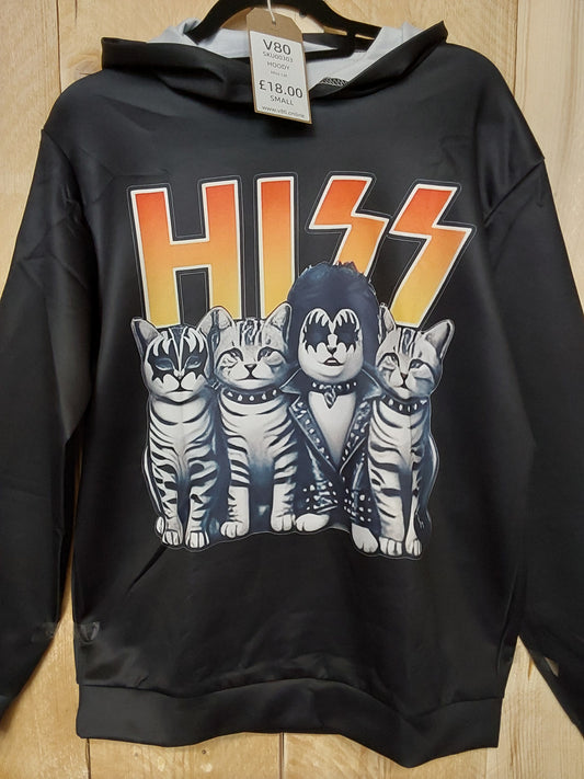 Kiss Funny Tribute Hoody (ADULT Size SMALL)