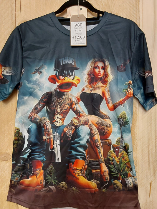 Thug Duck T-Shirt (ADULT Size S)