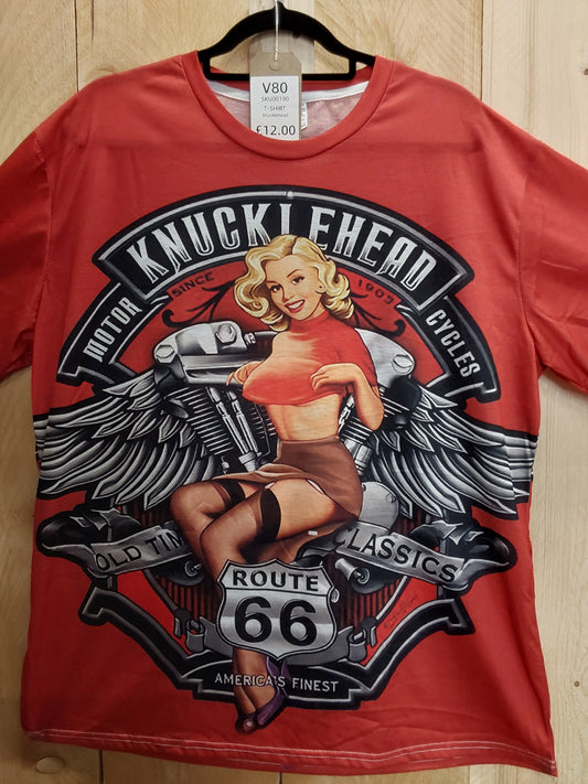 Knucklehead T-Shirt (ADULT Size XXL)