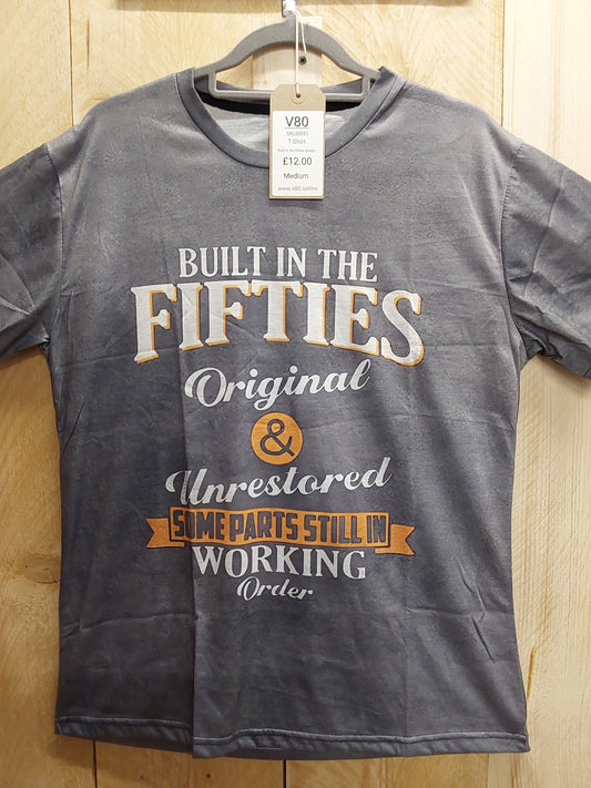 Built in the Fifties T-Shirt (ADULT Size M)