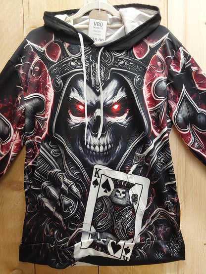 Card King Hoody (ADULT Size LARGE)