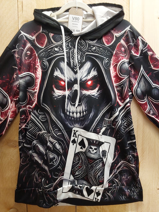 Card King Hoody (ADULT Size LARGE)