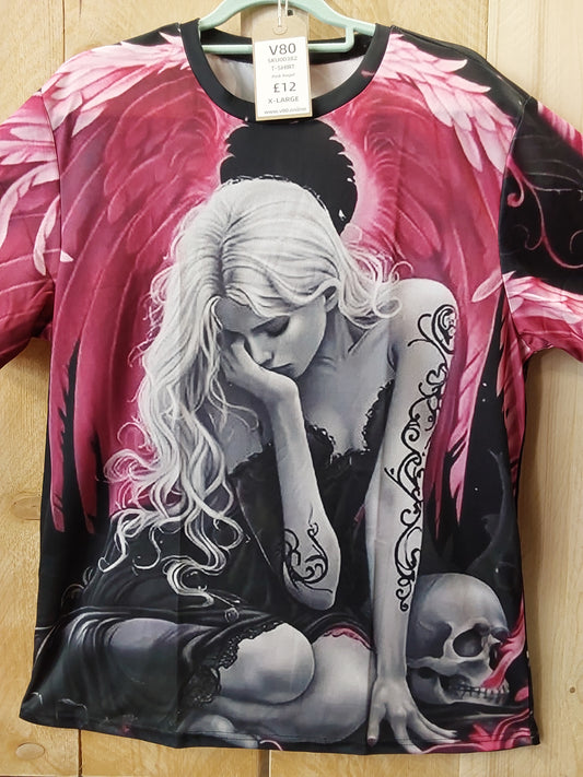 Pink Angel T-Shirt (ADULT Size XL)
