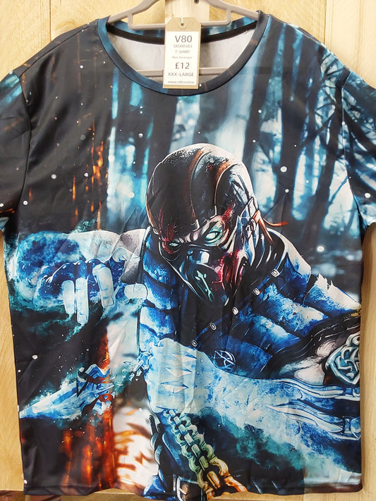 Blue Destroyer T-Shirt (ADULT Size 3XL)